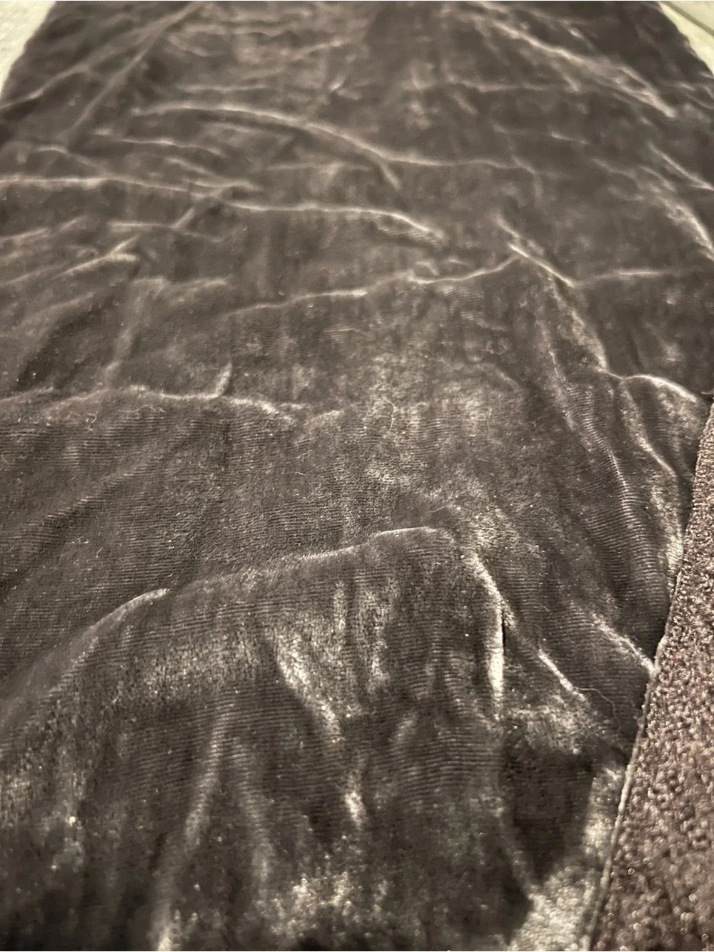 Kenneth Cole Black Fringe Silk/Cashmere Scarf